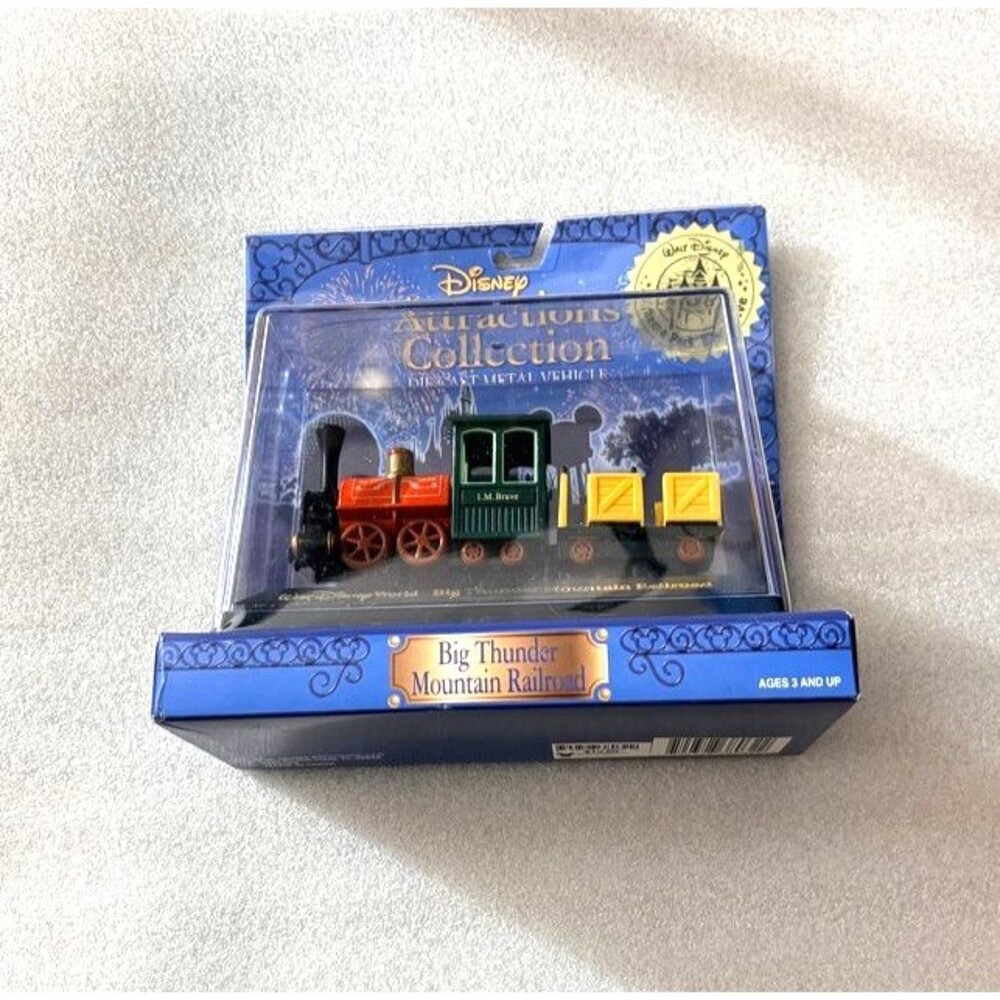 Disney Attractions Collection Big Thunder Mountain Railroad Die Cast Train NIP